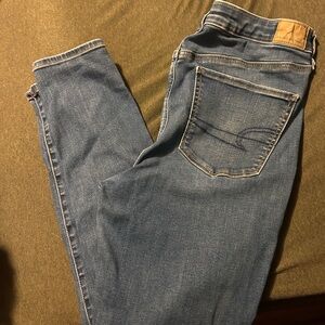 American Eagle Outfitters Classic Blue Skinny Jeans